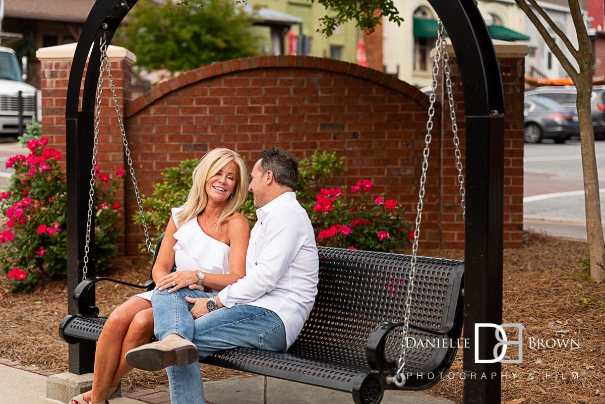 Downtown Acworth Engagement Photographers Atlanta Wedding