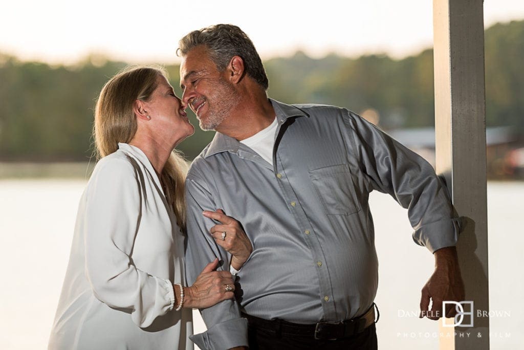 lake lanier engagement photographer