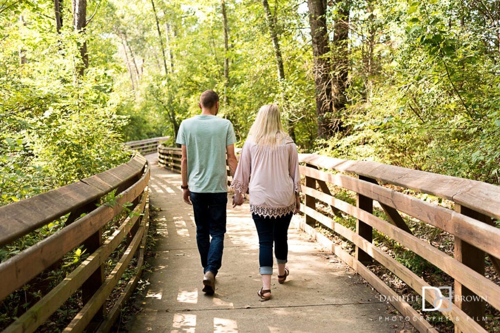 Little River Canyon Falls Engagement Photographers