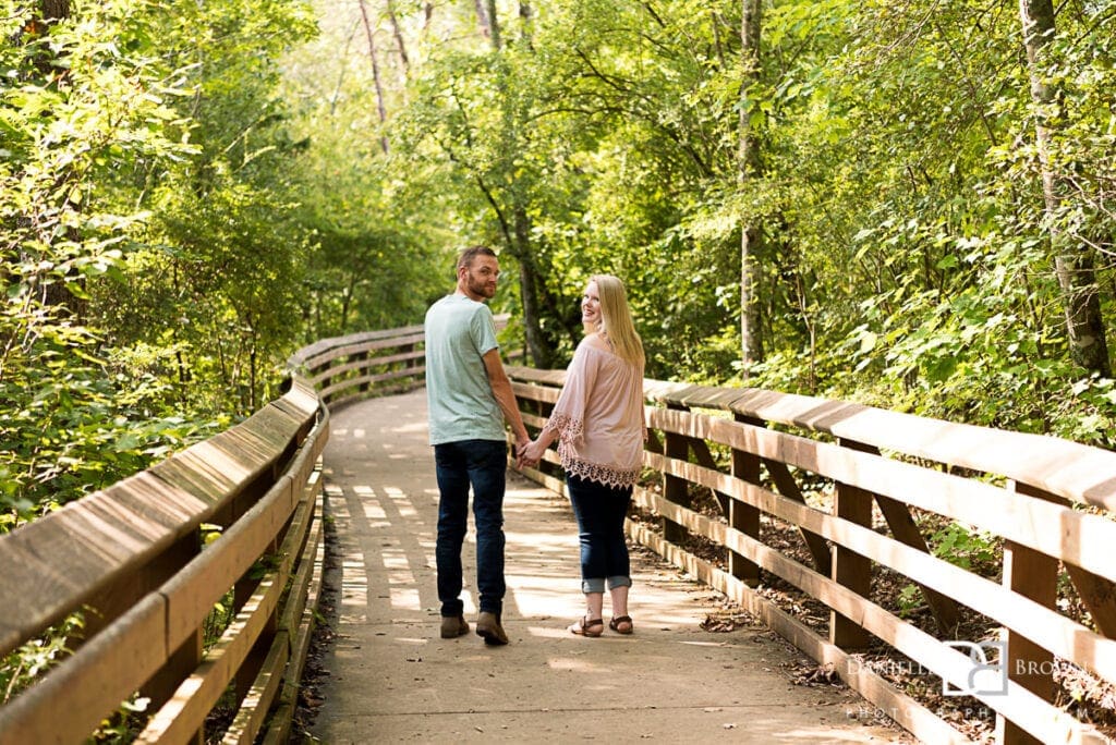 Little River Canyon Falls Engagement Photographers