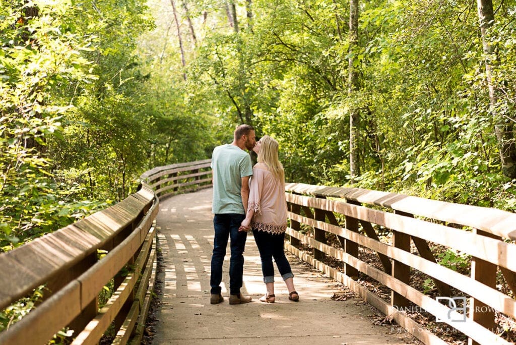 Little River Canyon Falls Engagement Photographers