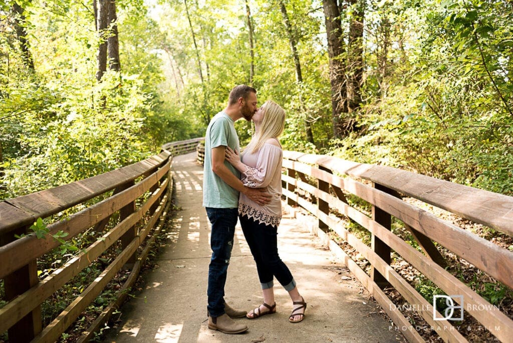 Little River Canyon Falls Engagement Photographers