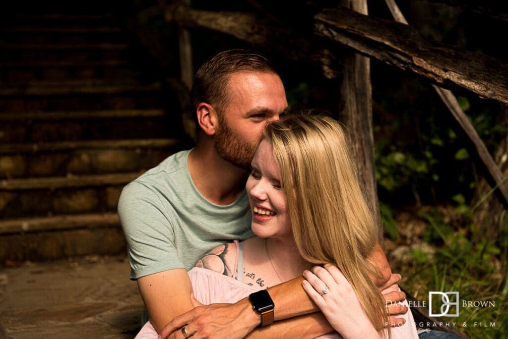 Little River Canyon Falls Engagement Photographers