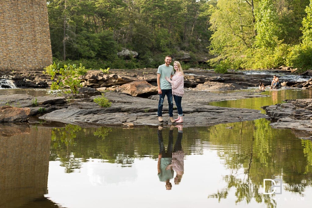 Little River Canyon Falls Engagement Photographers